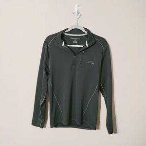 Eddie Bauer Sport Quarter Zip Pullover Sz S